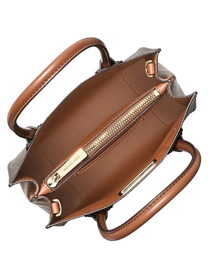 MERCER Bolso bandolera con correa para el hombro marr&oacute;n - Bolsos Mujer