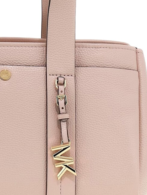 ROMEE Bolso de piel tipo cartera con bandolera rosa - Bolsos Mujer