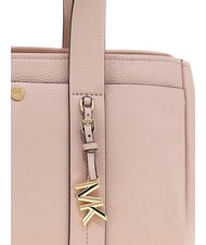 MICHAEL KORS ROMEE Bolso de piel tipo cartera con bandolera rosa - Bolsos Mujer - 3