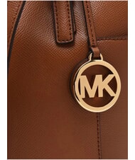 MICHAEL KORS CHARLOTTE Bolso de hombro de piel para compras equipaje - Bolsos Mujer - 3