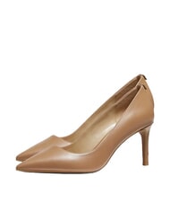MICHAEL KORS ALINA escote de cuero marr&oacute;n - Zapatos Mujer - 4