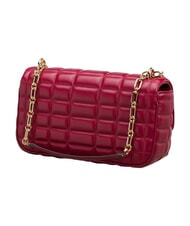 MICHAEL KORS TRIBECA Bolso de hombro de piel rojo - Bolsos Mujer - 3