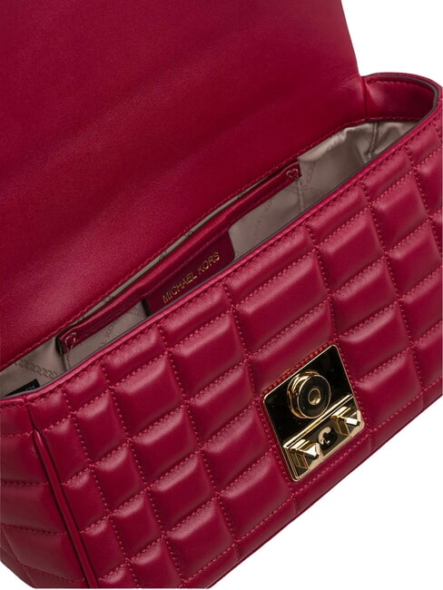 TRIBECA Bolso de hombro de piel rojo - Bolsos Mujer