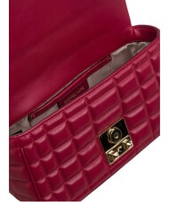 MICHAEL KORS TRIBECA Bolso de hombro de piel rojo - Bolsos Mujer - 4