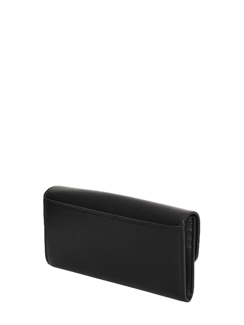 HAMILTON Cartera grande de cuero negro - Carteras Mujer