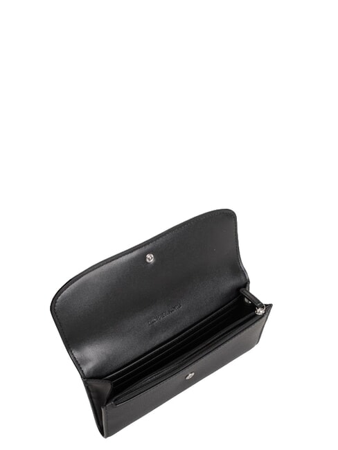 HAMILTON Cartera grande de cuero negro - Carteras Mujer