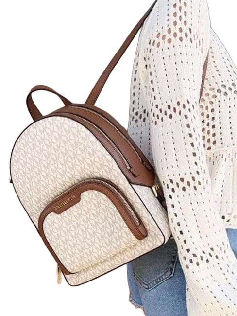 JAYCEE Mochila con correas de hombro ajustables vainilla - Bolsos Mujer