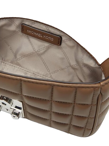 TRIBECA Minibolso de hombro, de piel. madera flotante - Bolsos Mujer