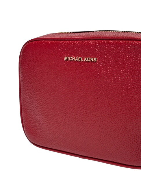 JET SET Mini bolso de hombro, de piel rojo - Bolsos Mujer