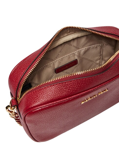 JET SET Mini bolso de hombro, de piel rojo - Bolsos Mujer