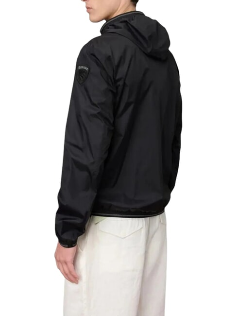 DODGE Chaqueta con cremallera completa negro - Chaquetas de hombre