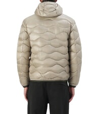 BLAUER WAVE Chaqueta corta acolchada de plumas con capucha. gris brumoso - Chaquetas de plumas para hombre - 2