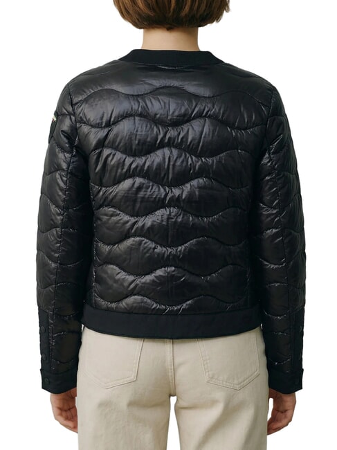 HADLEY Bombardeo Interior negro verde 60i - Chaquetas de plumas de mujer