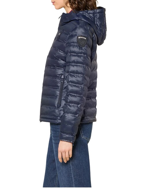 ELLIS Edred&oacute;n relleno de plumas Interior azul claro 80e - Chaquetas de plumas de mujer