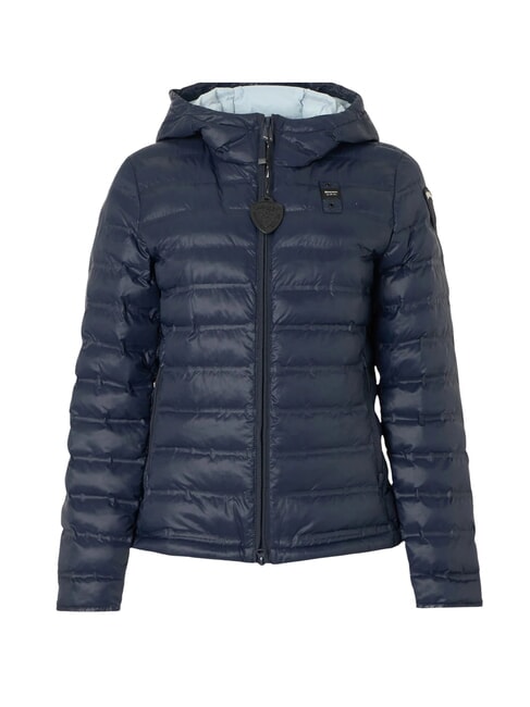 ELLIS Edred&oacute;n relleno de plumas Interior azul claro 80e - Chaquetas de plumas de mujer