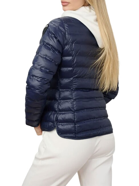 MOON Edred&oacute;n relleno de plumas Interior azul claro 80e - Chaquetas de plumas de mujer