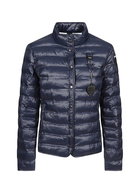 MOON Edred&oacute;n relleno de plumas Interior azul claro 80e - Chaquetas de plumas de mujer