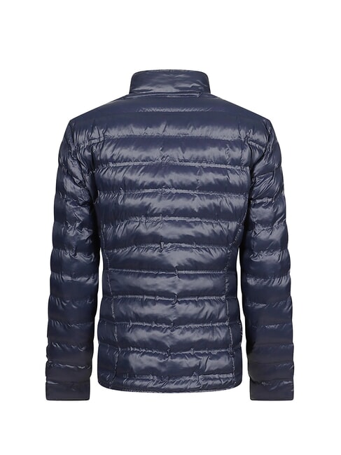 MOON Edred&oacute;n relleno de plumas Interior azul claro 80e - Chaquetas de plumas de mujer