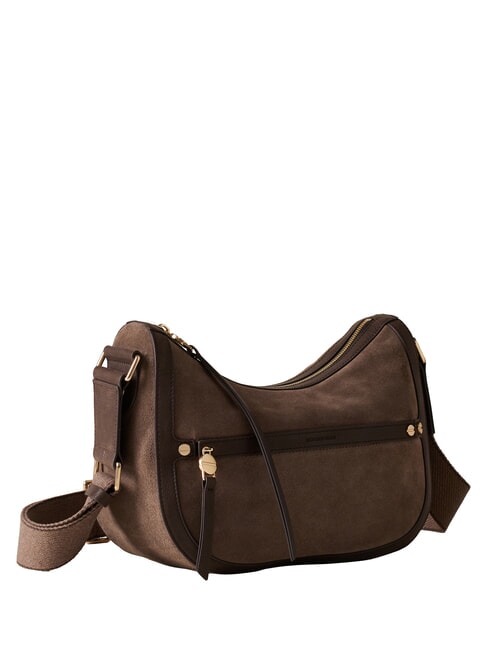 LUNA Bolso de hombro ceniza/cacao - Bolsos Mujer