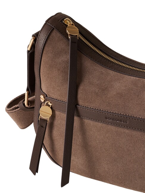 LUNA Bolso de hombro ceniza/cacao - Bolsos Mujer
