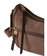BORBONESE LUNA Bolso de hombro ceniza/cacao - Bolsos Mujer - 5