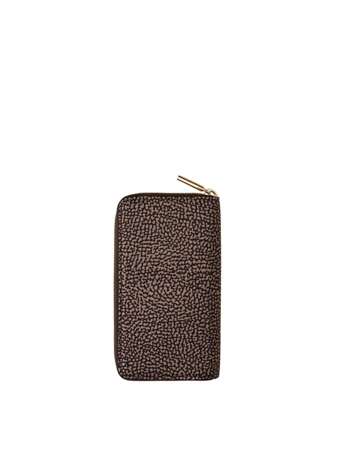 B-CLUB Cartera grande con cremallera. alquitr&aacute;n - Carteras Mujer