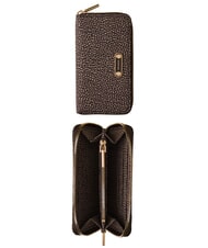 BORBONESE B-CLUB Cartera grande con cremallera. alquitr&aacute;n - Carteras Mujer - 4
