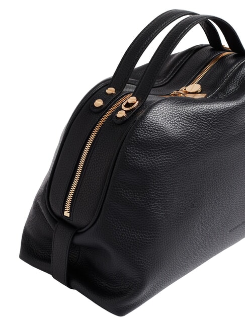 SEXY Bolso de mano con correa para el hombro, de piel. negro - Bolsos Mujer