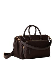 BORBONESE B-CLUB Bolso de mano con correa para el hombro. chocolate - Bolsos Mujer - 2