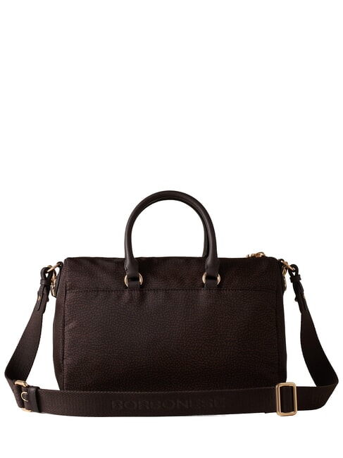 B-CLUB Bolso de mano con correa para el hombro. chocolate - Bolsos Mujer