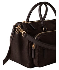 BORBONESE B-CLUB Bolso de mano con correa para el hombro. chocolate - Bolsos Mujer - 4