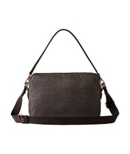 BORBONESE B-CLUB Bolso de hombro con correa para el hombro. alquitr&aacute;n - Bolsos Mujer - 3