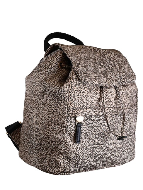 B-CLUB Mochila con bolsillo frontal OP / NATURAL / NEGRO - Bolsos Mujer