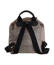 BORBONESE B-CLUB Mochila con bolsillo frontal OP / NATURAL / NEGRO - Bolsos Mujer - 3