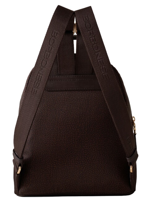 B-CLUB Mochila con bolsillo frontal chocolate - Bolsos Mujer