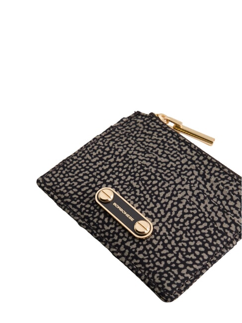 B-CLUB Tarjetero con monedero alquitr&aacute;n - Carteras Mujer