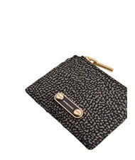 BORBONESE B-CLUB Tarjetero con monedero alquitr&aacute;n - Carteras Mujer - 3