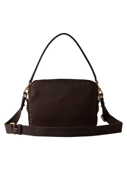 B-CLUB Bolso de hombro con correa para el hombro. chocolate - Bolsos Mujer