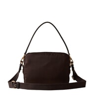 BORBONESE B-CLUB Bolso de hombro con correa para el hombro. chocolate - Bolsos Mujer - 3