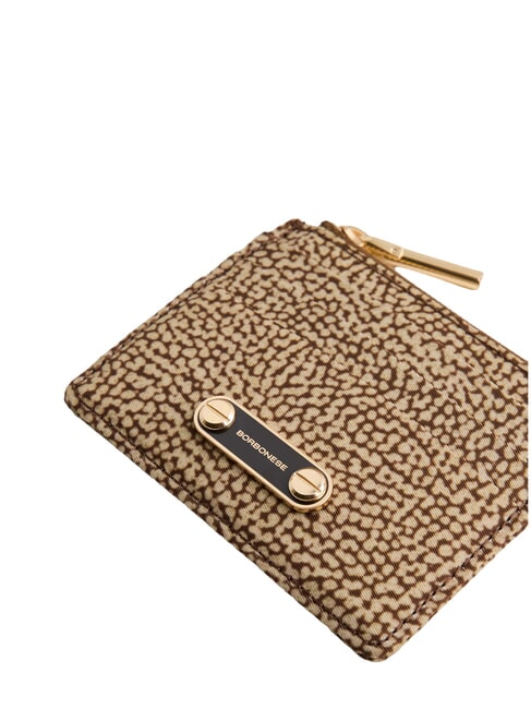 B-CLUB Tarjetero con monedero beige - Carteras Mujer