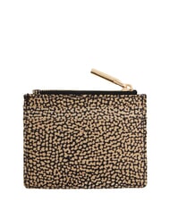 BORBONESE B-CLUB Tarjetero con monedero op / natu - Carteras Mujer - 2