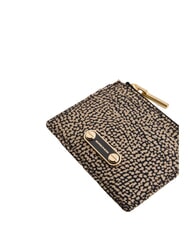 BORBONESE B-CLUB Tarjetero con monedero op / natu - Carteras Mujer - 3