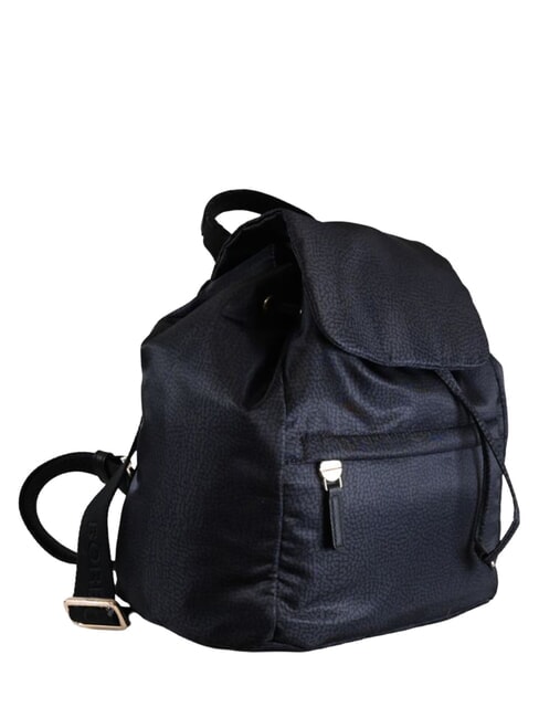B-CLUB Mochila con bolsillo frontal negro oscuro - Bolsos Mujer