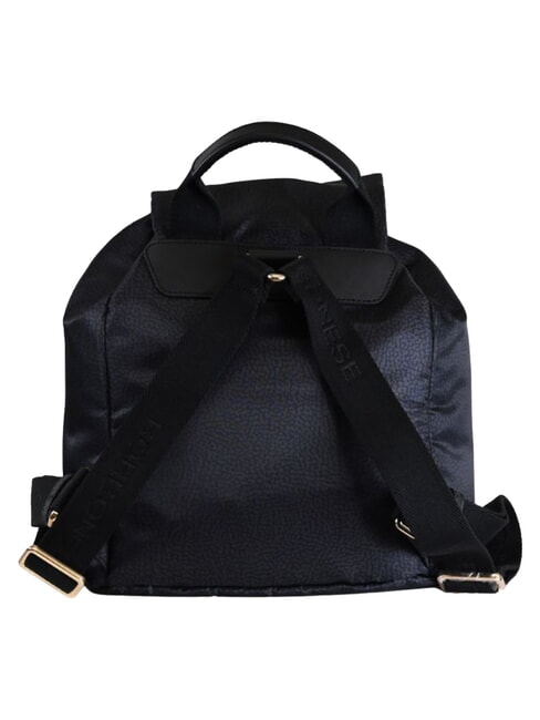 B-CLUB Mochila con bolsillo frontal negro oscuro - Bolsos Mujer