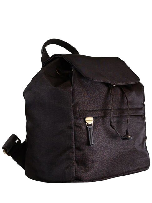 B-CLUB Mochila con bolsillo frontal chocolate - Bolsos Mujer