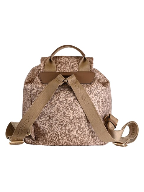 B-CLUB Mochila con bolsillo frontal beiger yegua - Bolsos Mujer