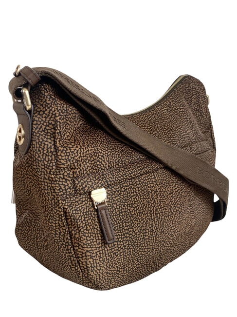 B-CLUB Bolso de hombro casta&ntilde;a - Bolsos Mujer