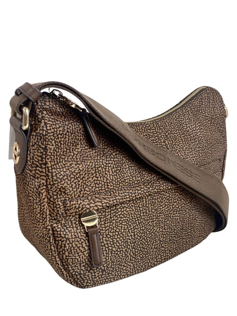 B-CLUB Bolso de hombro casta&ntilde;a - Bolsos Mujer