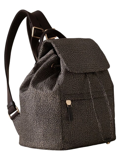 B-CLUB Mochila con bolsillo frontal alquitr&aacute;n - Bolsos Mujer