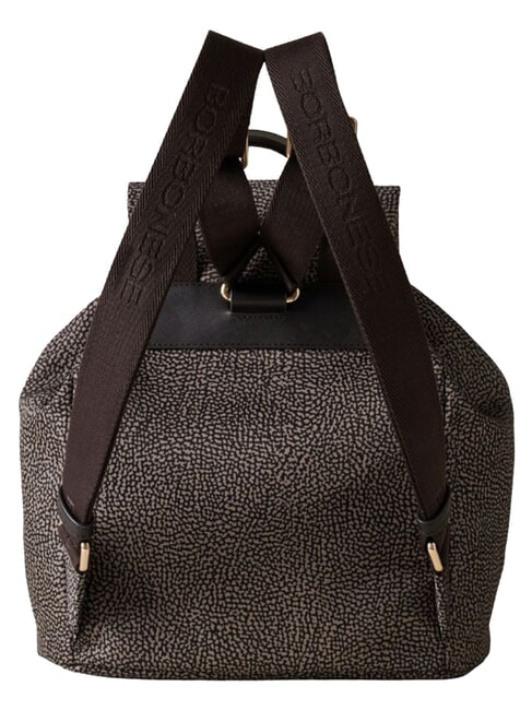 B-CLUB Mochila con bolsillo frontal alquitr&aacute;n - Bolsos Mujer